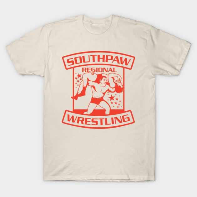 SOUTHPAW REGIONAL WRESTLING T-Shirt by Shane-O Mac's Closet